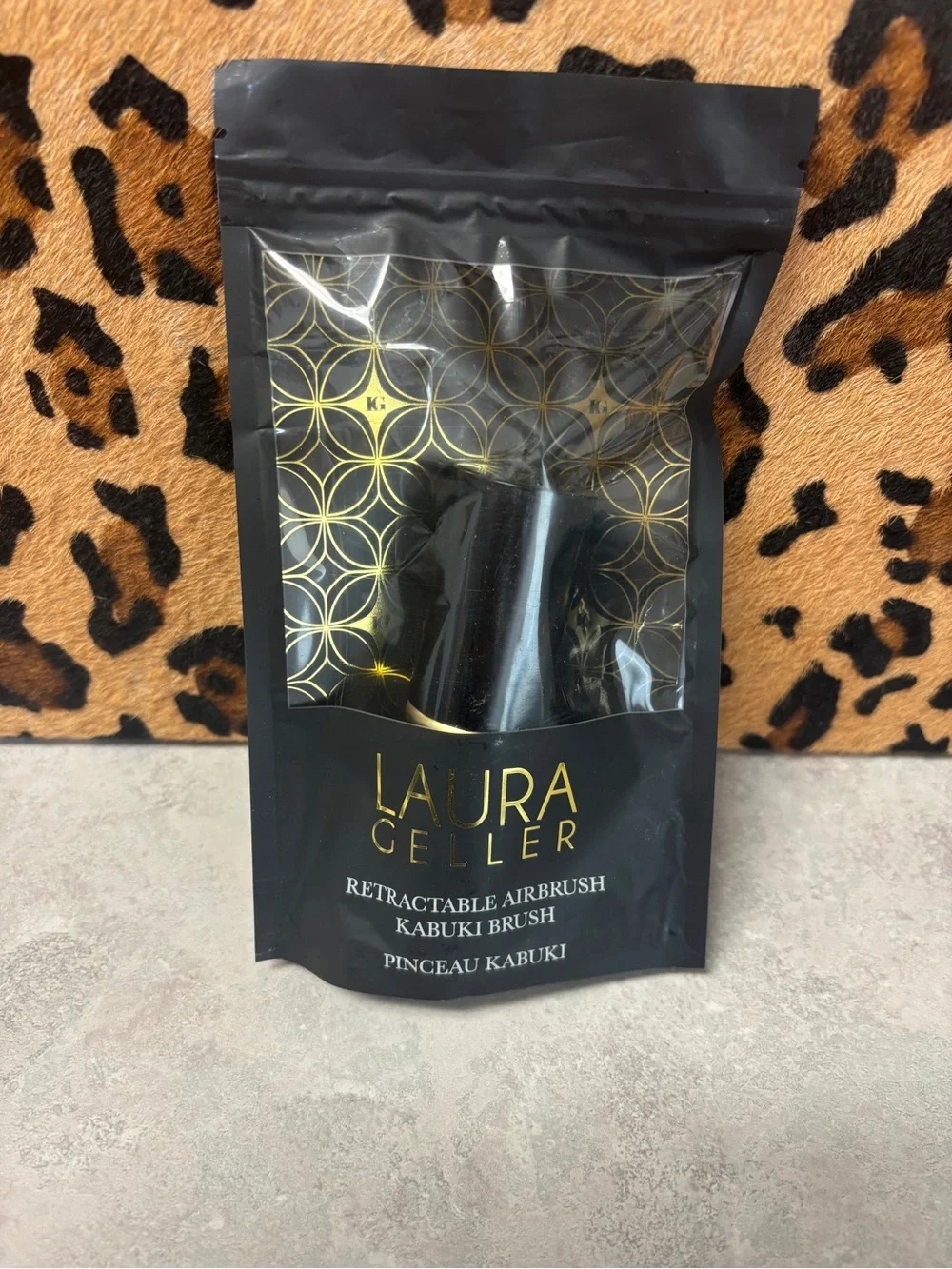 Laura Geller Retractable Airbrush Kabuki Brush Makeup Brush New Sealed